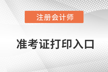 cpa延考準考證打印官網(wǎng)入口是什么呢？