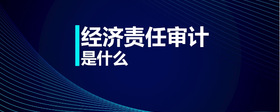 經(jīng)濟責任審計是什么