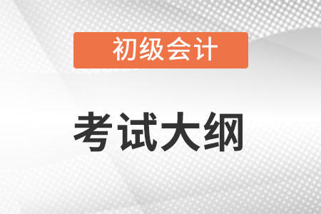 初級(jí)會(huì)計(jì)2023大綱發(fā)布了嗎？