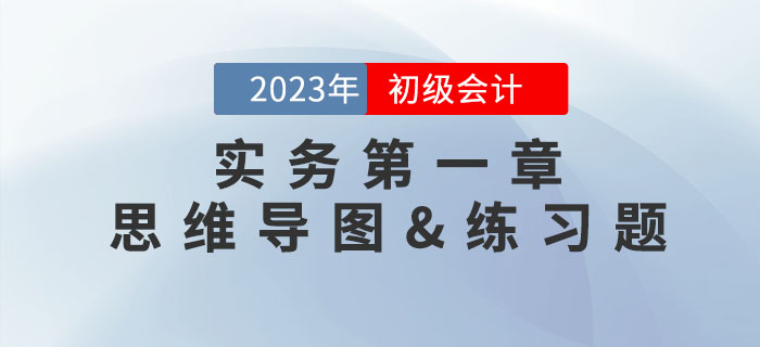 《初級(jí)會(huì)計(jì)實(shí)務(wù)》第一章思維導(dǎo)圖及章節(jié)練習(xí)題，速領(lǐng)！