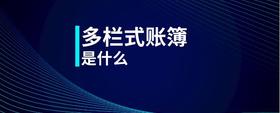 多欄式賬簿是什么