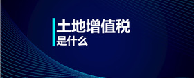 土地增值稅是什么