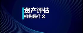 資產(chǎn)評(píng)估機(jī)構(gòu)是什么