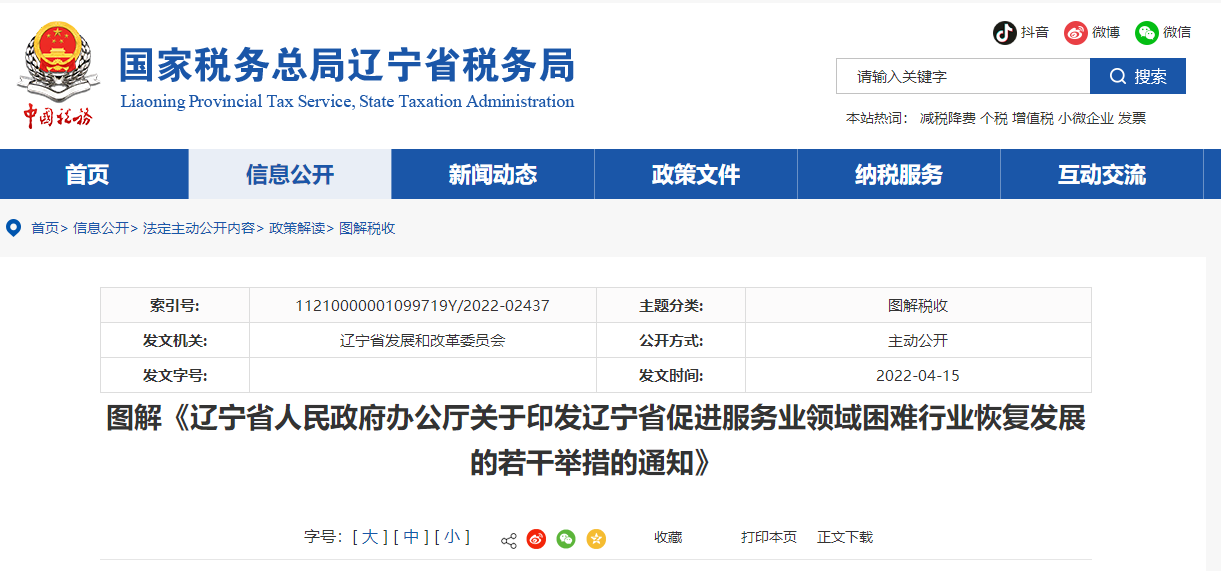 圖解《遼寧省促進服務(wù)業(yè)領(lǐng)域困難行業(yè)恢復(fù)發(fā)展的若干舉措》