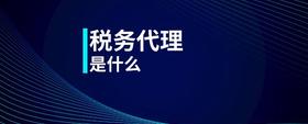 稅務(wù)代理是什么