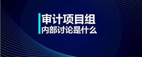 審計(jì)項(xiàng)目組內(nèi)部討論是什么