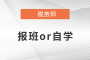 備考2023年稅務(wù)師，報班和自學哪個更適合你？