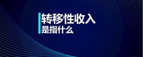 轉移性收入是指什么
