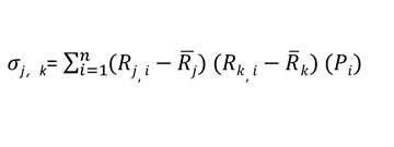 投資組合的風(fēng)險度量