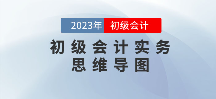 2023年《初級會計實務(wù)》第二章思維導(dǎo)圖