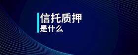信托質(zhì)押是什么