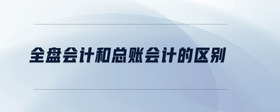 全盤會計和總賬會計的區(qū)別