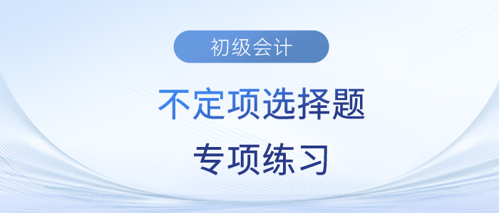 2023年《初級會計實務》不定項選擇題專項練習匯總
