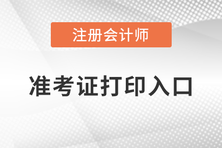 2023年浙江省衢州注冊會計準考證在哪里打印？