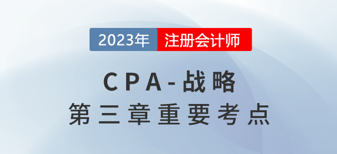 采購戰(zhàn)略_2023年注會戰(zhàn)略重要考點(diǎn)