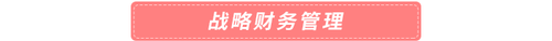 戰(zhàn)略財務管理