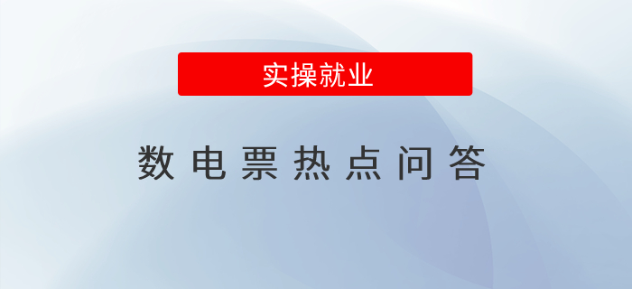 備注欄信息、發(fā)票額度、掃碼開票……數(shù)電票熱點(diǎn)問答來啦