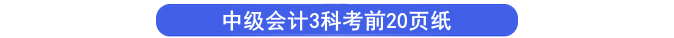 中級(jí)會(huì)計(jì)考前20頁(yè)紙
