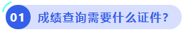 中級(jí)會(huì)計(jì)考試成績(jī)查詢(xún)需要什么證件？