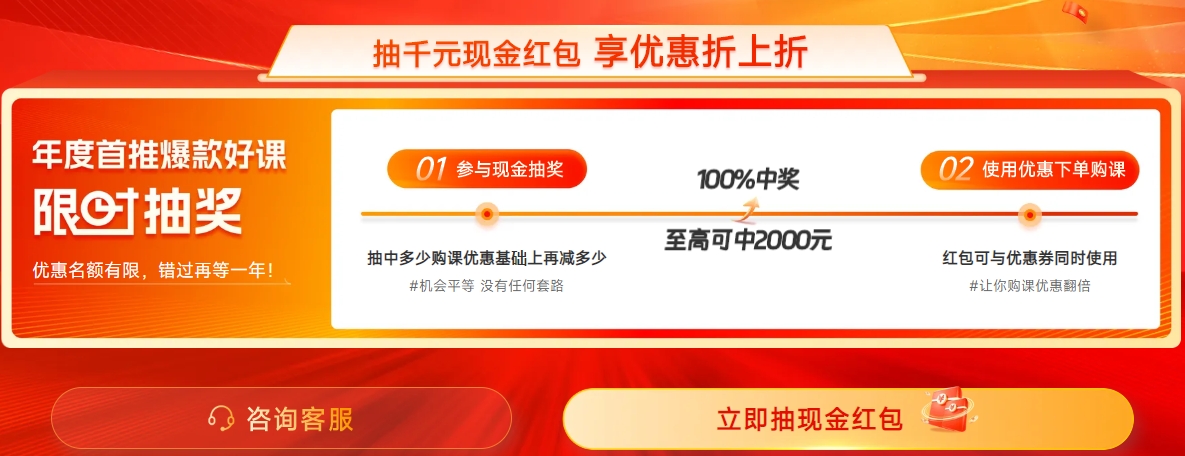 豐厚抽獎大獎，驚喜不斷