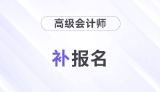 2025年高級(jí)會(huì)計(jì)師報(bào)名簡(jiǎn)章發(fā)布，沒(méi)有補(bǔ)報(bào)名！