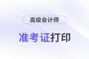 2024年高級(jí)會(huì)計(jì)師準(zhǔn)考證打印常見(jiàn)問(wèn)題匯總