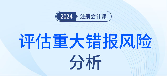 評估重大錯報風(fēng)險—大