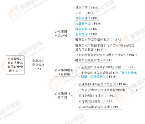 2024高級(jí)會(huì)計(jì)實(shí)務(wù)思維導(dǎo)圖第四章：企業(yè)投資、融資決策與集團(tuán)資金管理