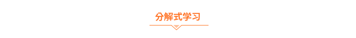 分解式學(xué)習(xí)