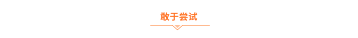 敢于嘗試