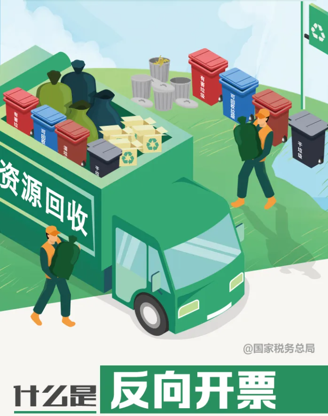 資源回收企業(yè)“反向開票”是個啥政策？如何開具發(fā)票？