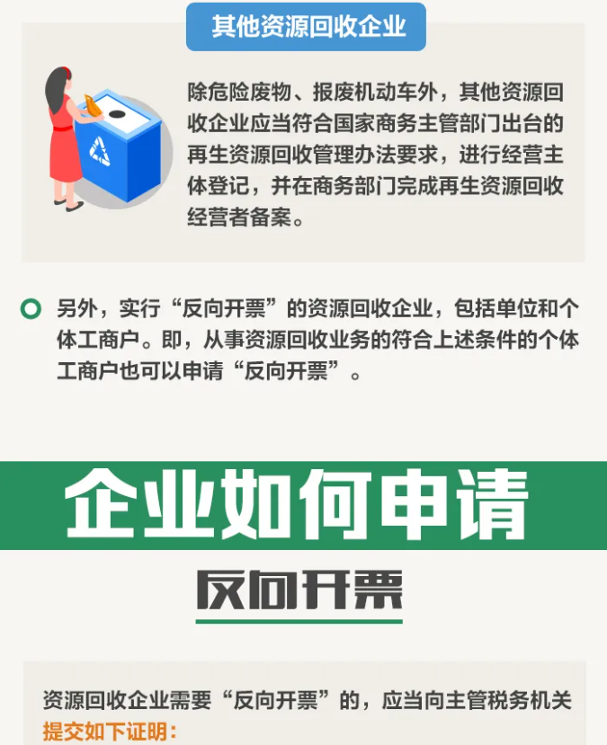 資源回收企業(yè)“反向開票”是個啥政策？