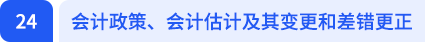會(huì)計(jì)政策、會(huì)計(jì)估計(jì)及其變更和差錯(cuò)更正