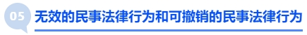中級(jí)會(huì)計(jì)無(wú)效的民事法律行為和可撤銷(xiāo)的民事法律行為