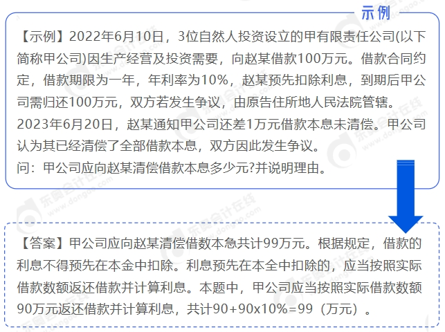 中級會計示例3