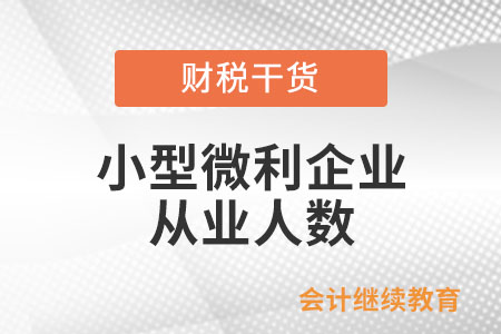 小型微利企業(yè)從業(yè)人數(shù)是否包含勞務(wù)派遣人員？
