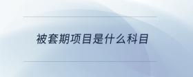 被套期項(xiàng)目是什么科目