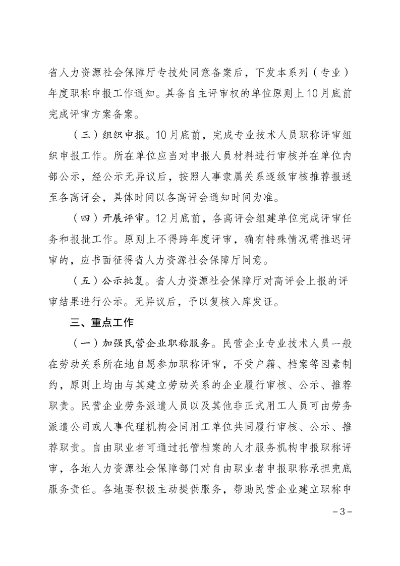 安徽省關(guān)于做好2024年度全省職稱評審工作的通知