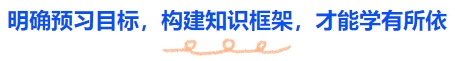中級會計(jì)明確預(yù)習(xí)目標(biāo)，構(gòu)建知識框架，才能學(xué)有所依
