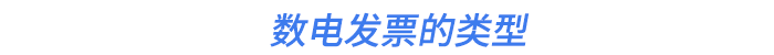 數(shù)電發(fā)票的類(lèi)型