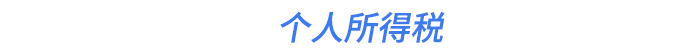 個(gè)人所得稅