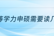 同等學(xué)力申碩需要讀幾年