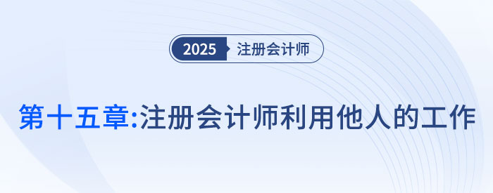第十五章注冊(cè)會(huì)計(jì)師利用他人的工作_2025年注會(huì)審計(jì)搶學(xué)記憶樹(shù)