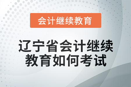 2025年遼寧省會(huì)計(jì)人員繼續(xù)教育如何考試？