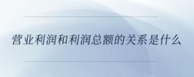 營(yíng)業(yè)利潤(rùn)和利潤(rùn)總額的關(guān)系是什么