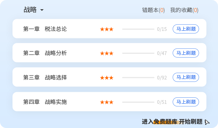章節(jié)刷題
