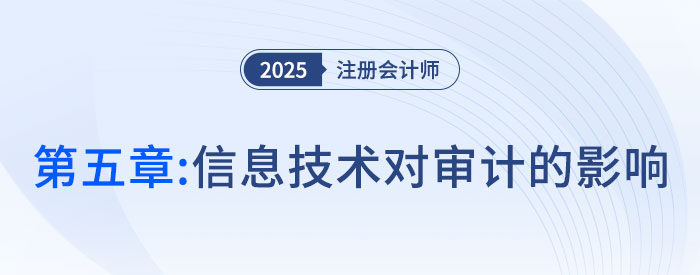 第五章信息技術對審計的影響_2025年注會審計習題隨章演練