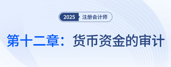 第十二章貨幣資金的審計(jì)_2025年注會(huì)審計(jì)習(xí)題隨章演練