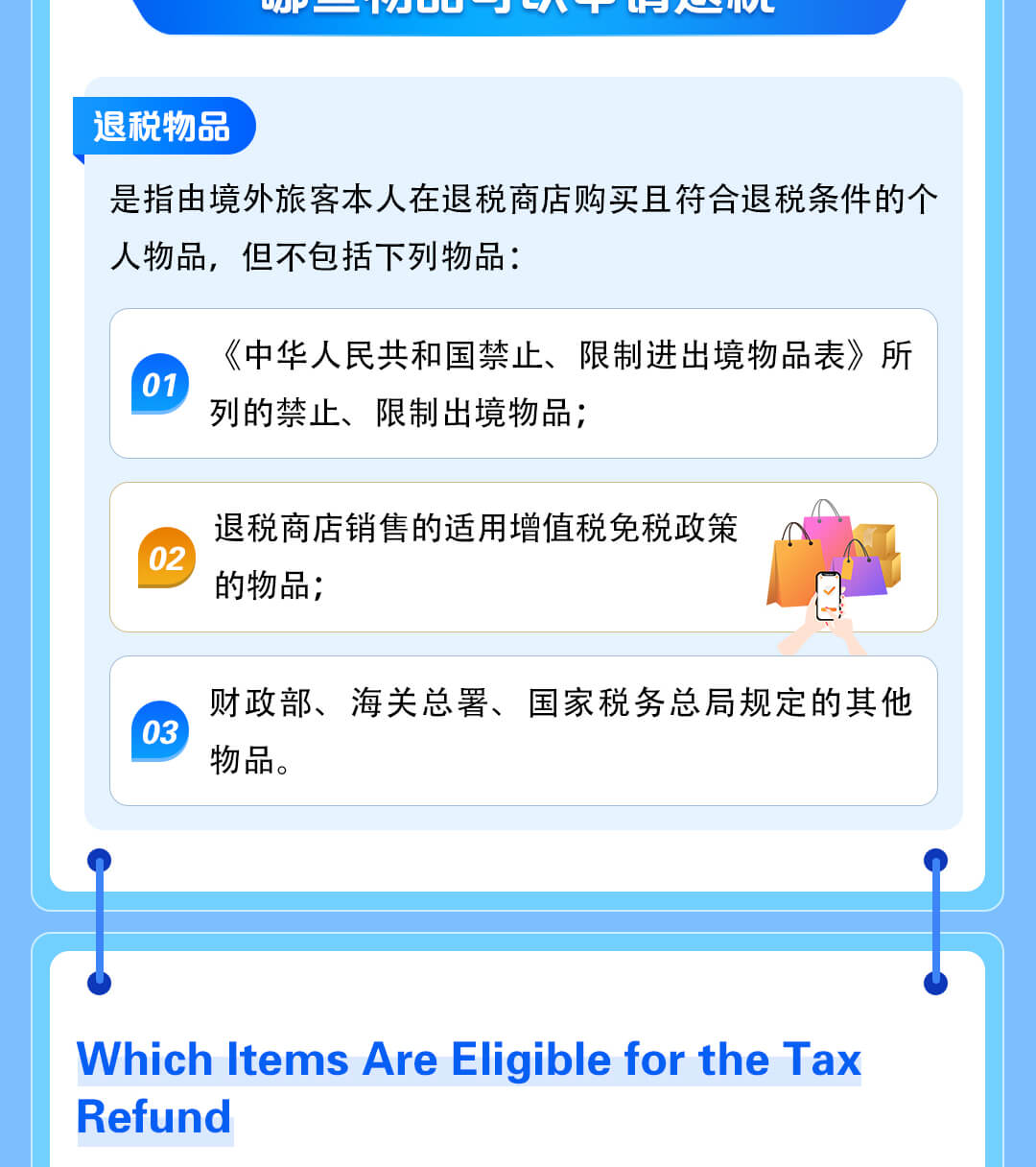 境外旅客購物離境退稅政策