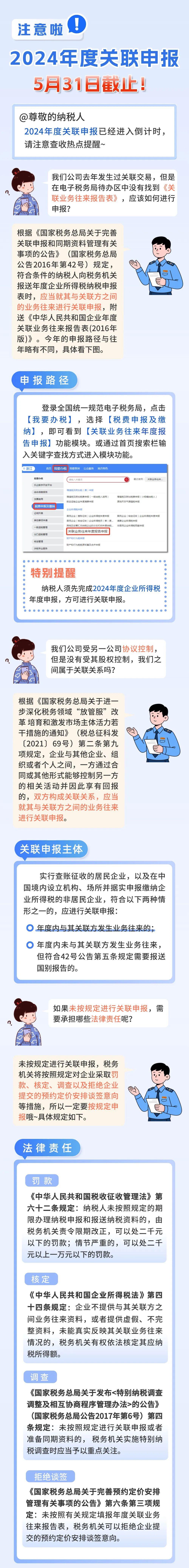 注意啦！2024年度關(guān)聯(lián)申報(bào)5月31日截止！